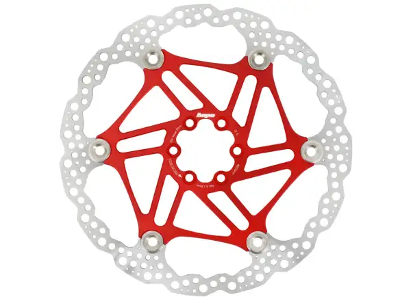Hope Floating disc 180mm brake rotor red