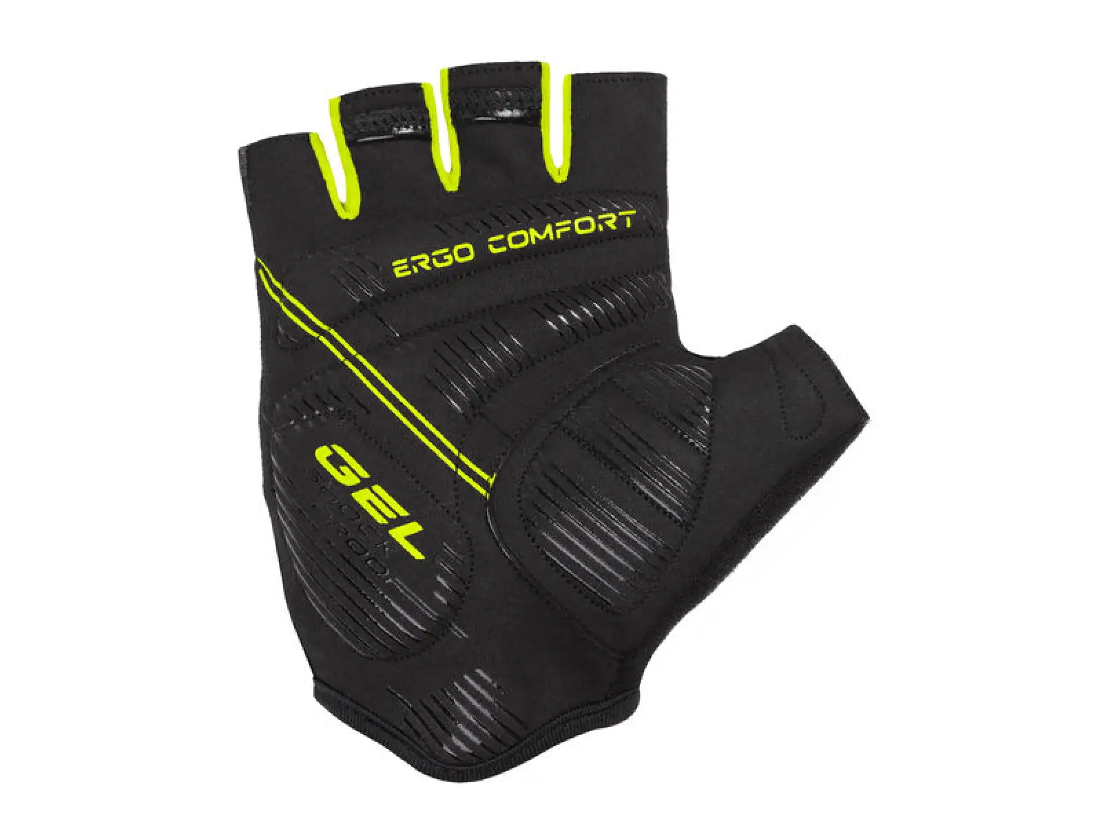 Etape Air men's gloves Black/Yellow Fluo