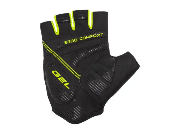 Etape Air men's gloves Black/Yellow Fluo