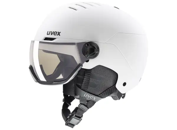 Uvex Wanted Visor ski helmet white matt