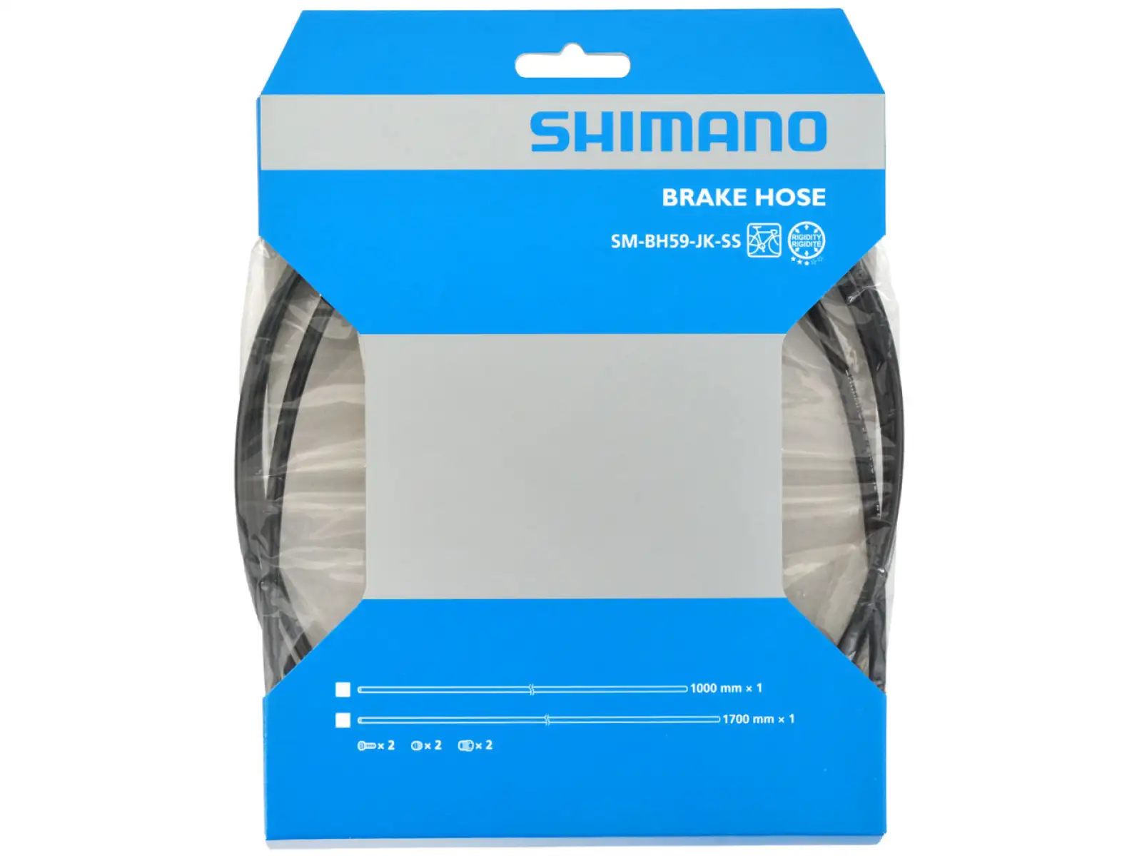 Shimano SM-BH59-JK-SS road brake hose 1700 mm, straight – straight