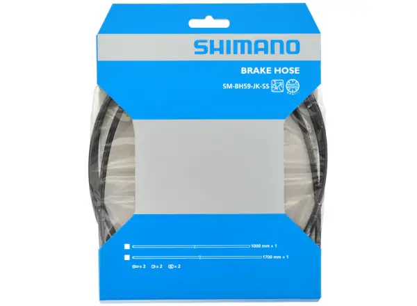 Shimano SM-BH59-JK-SS road brake hose 1700 mm, straight – straight
