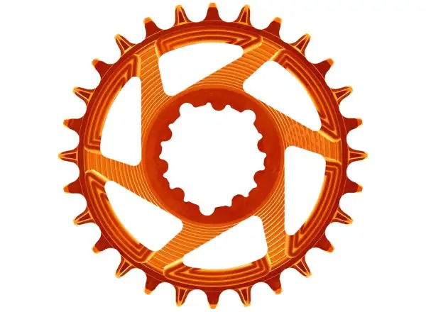 E-13 Helix Race Sram DM chainring 3 mm offset 34 teeth Naranja