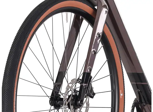 Rock Machine Lukk Cr 30 gravel bike Gloss Purple Garnet