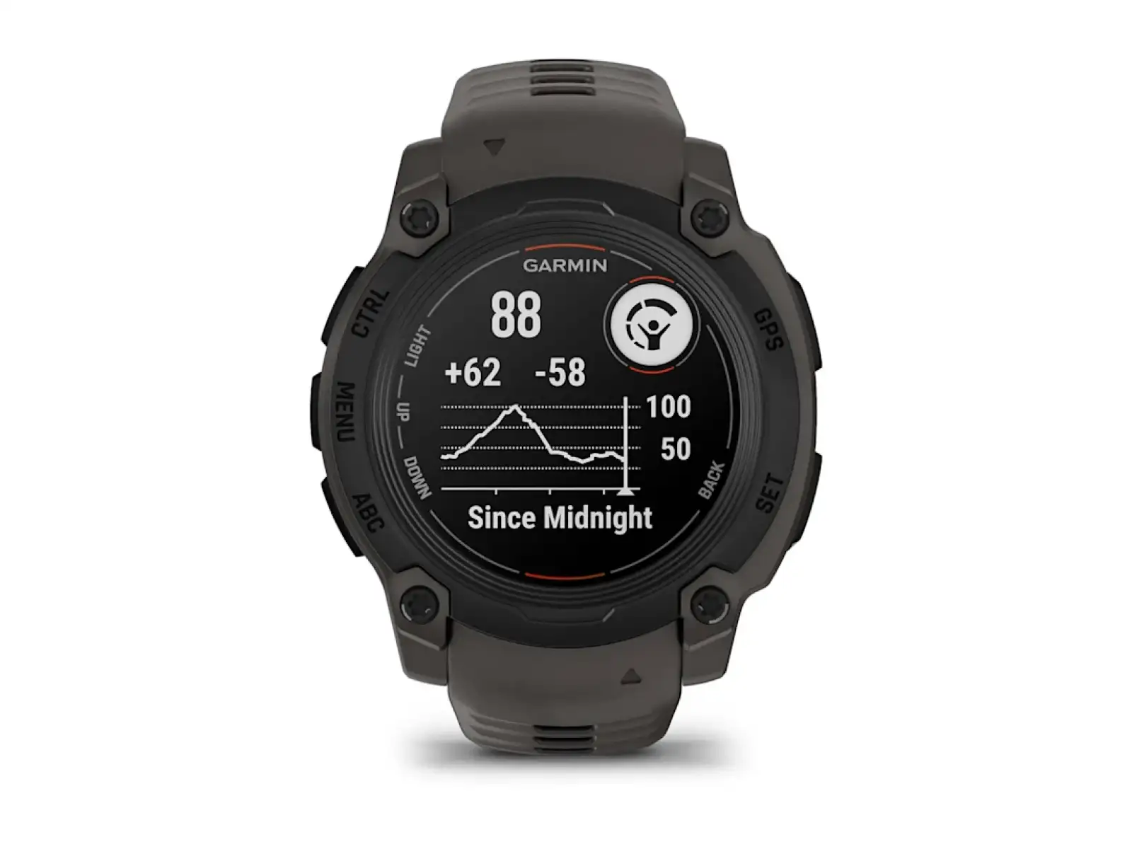 Garmin Instinct E 40 mm smartwatch Black/Charcoal strap