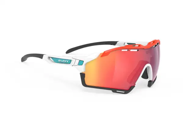 Rudy Project Cutline sports glasses White/Multilaser Red