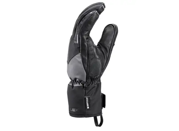 Leki Hevon Thermo 3D downhill gloves Black