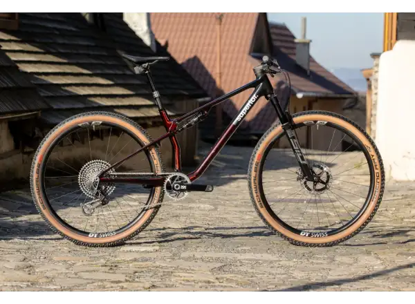 Superior XF 9.9 Team mountain bike Gloss Red Carbon / Black