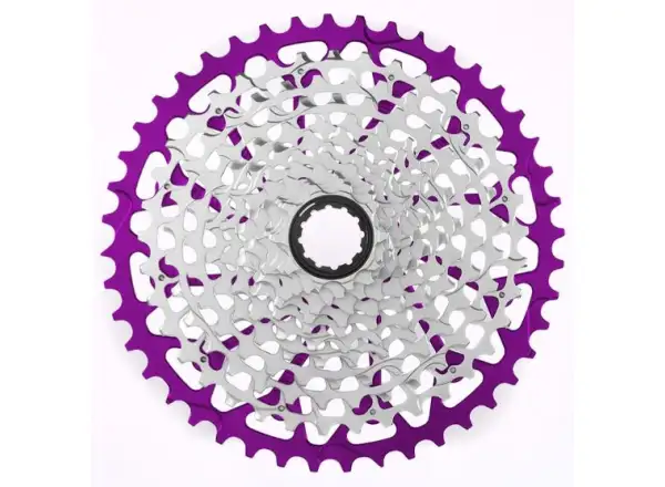 Garbaruk 12 sp. gravel cassette 10-44 t. Sram XD purple
