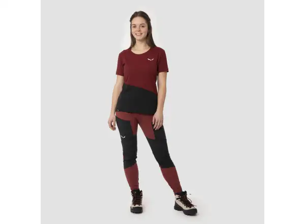 Salewa Puez Dry Responsive Cargo women's trousers Syrah