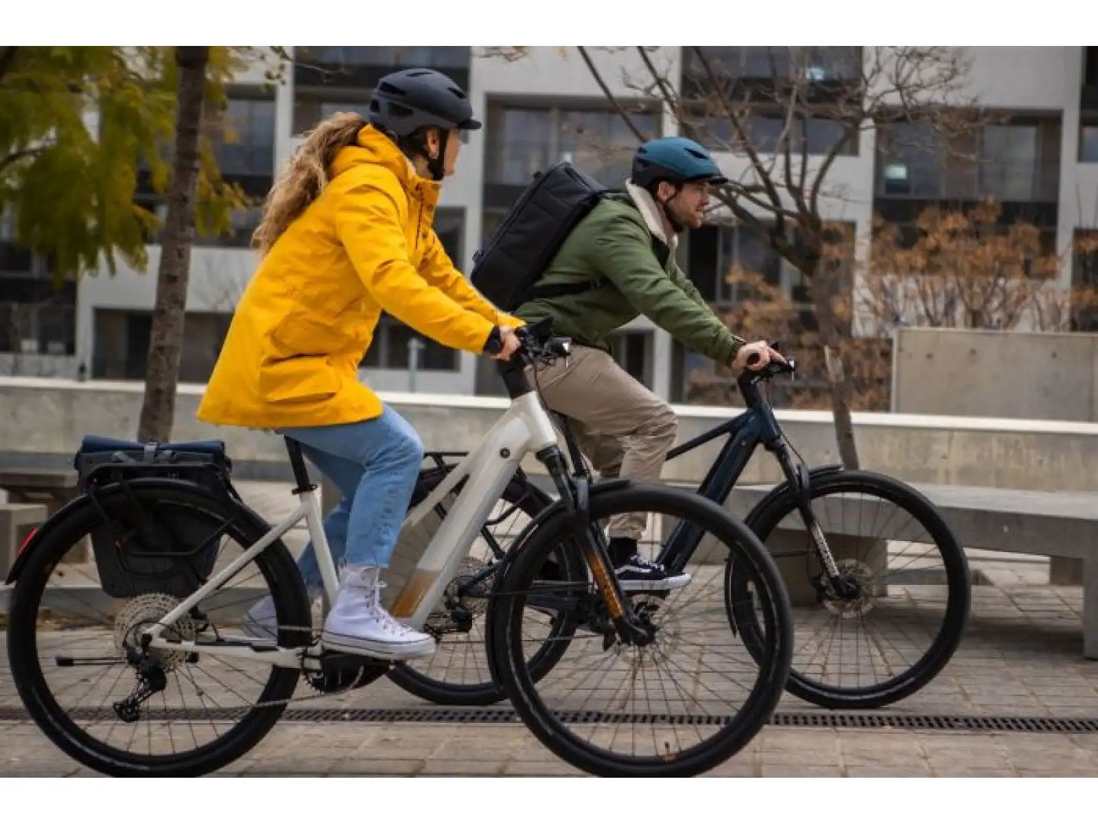 Superior eXR 6090 BL Touring II trekking e-bike Gloss White/Copper
