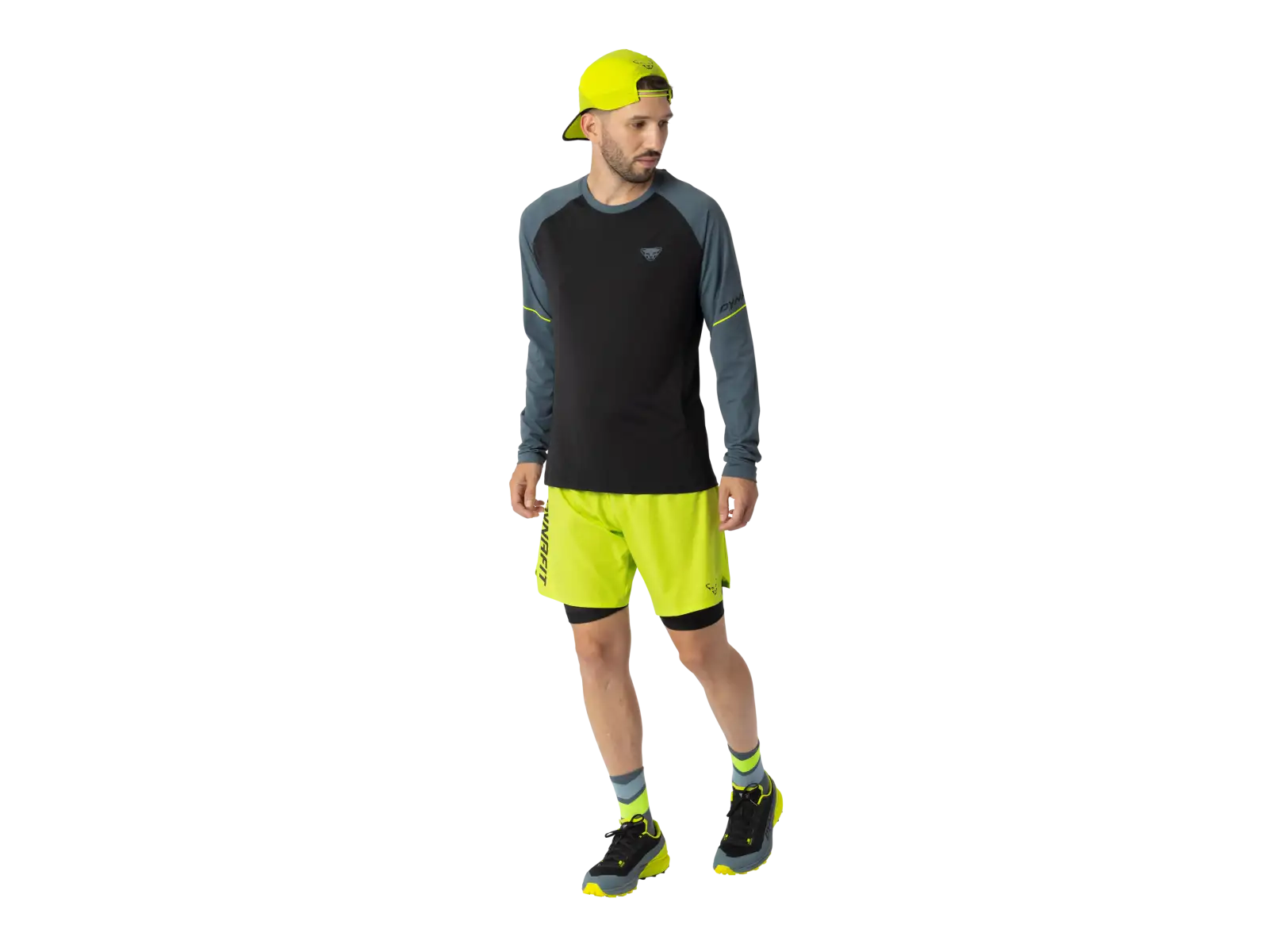 Dynafit Ultra Cooling running visor cap Ultra Yellow
