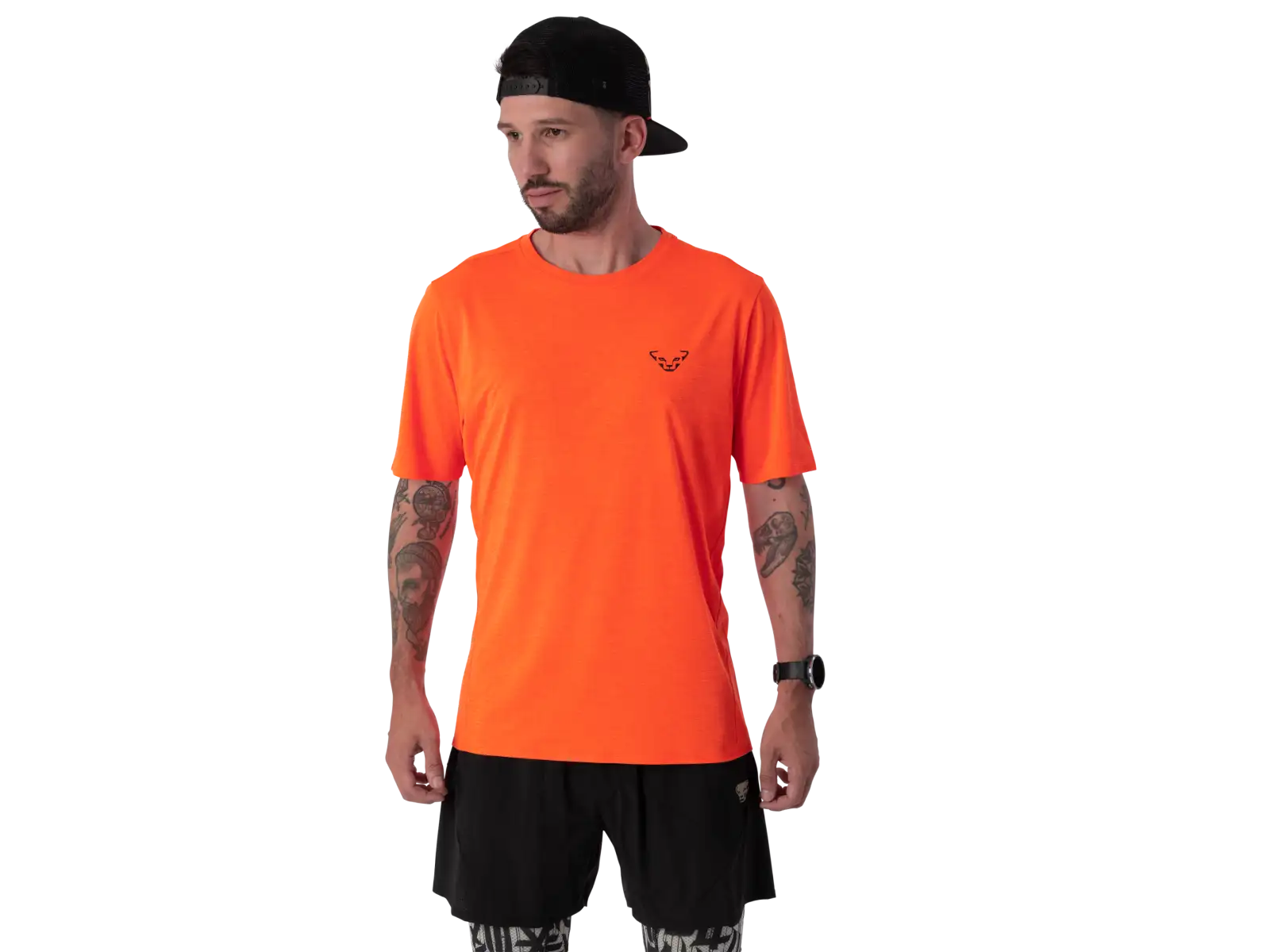 Dynafit Trail men's running T-shirt short sleeve Ultra Orange