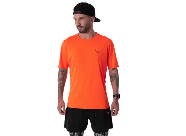 Dynafit Trail men's running T-shirt short sleeve Ultra Orange