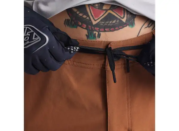 Troy Lee Designs Ruckus Long Travel Pant men's trousers Mono Dark Canvas