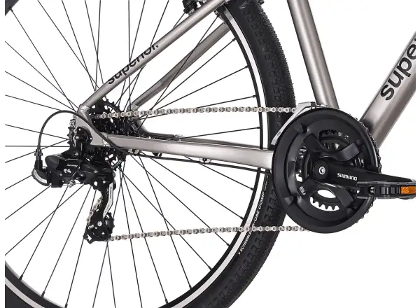 Superior Blox 6.0 trekking bike Gloss Dark Chrome