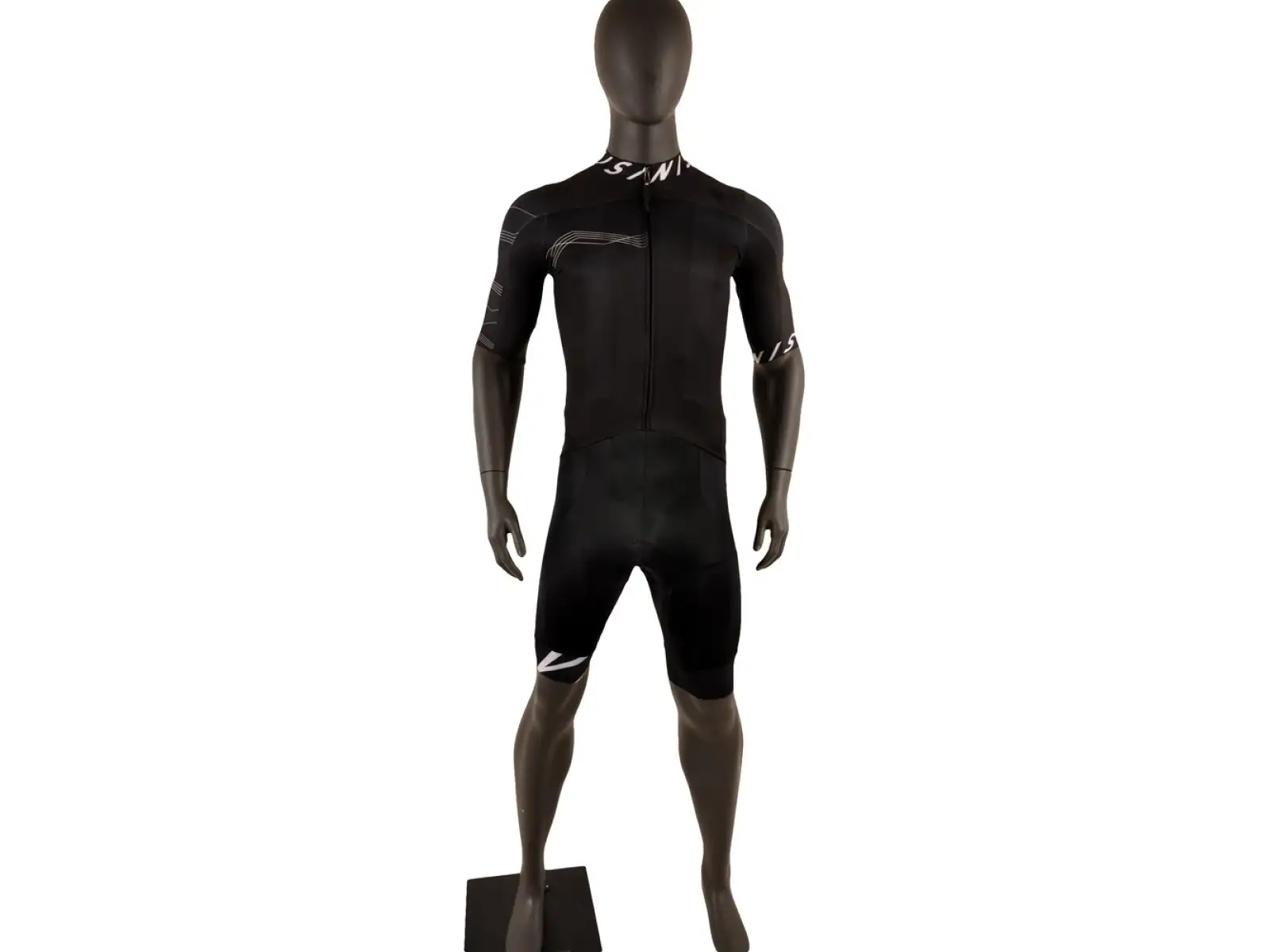 Silvini Stelvio men's jersey short sleeve black/white
