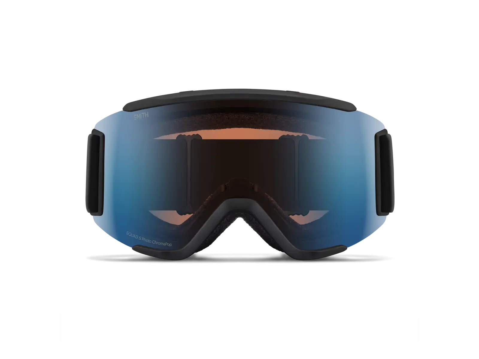 Smith Squad S ski goggles Black / ChromaPop Pro Photochromic Blue Mirror