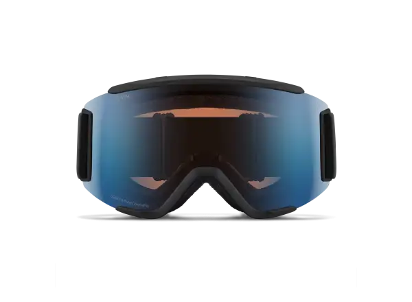 Smith Squad S ski goggles Black / ChromaPop Pro Photochromic Blue Mirror