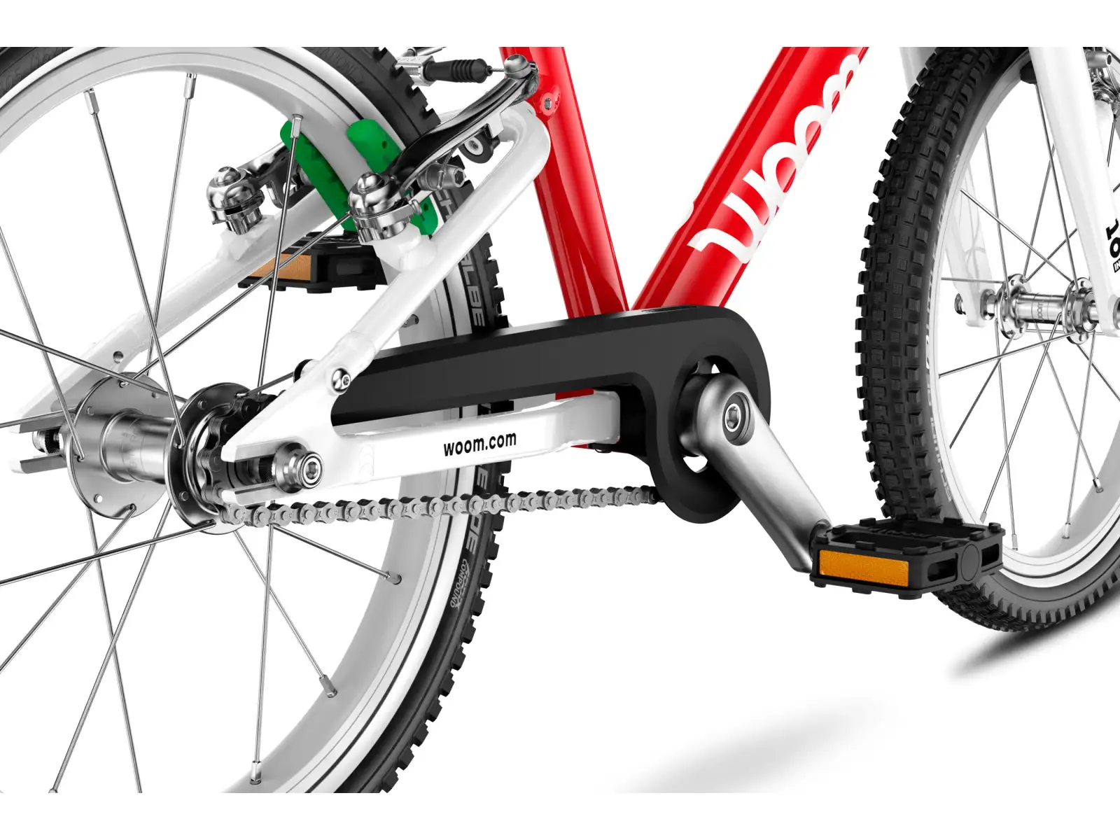 Woom GO 3 children's bike 16" Red