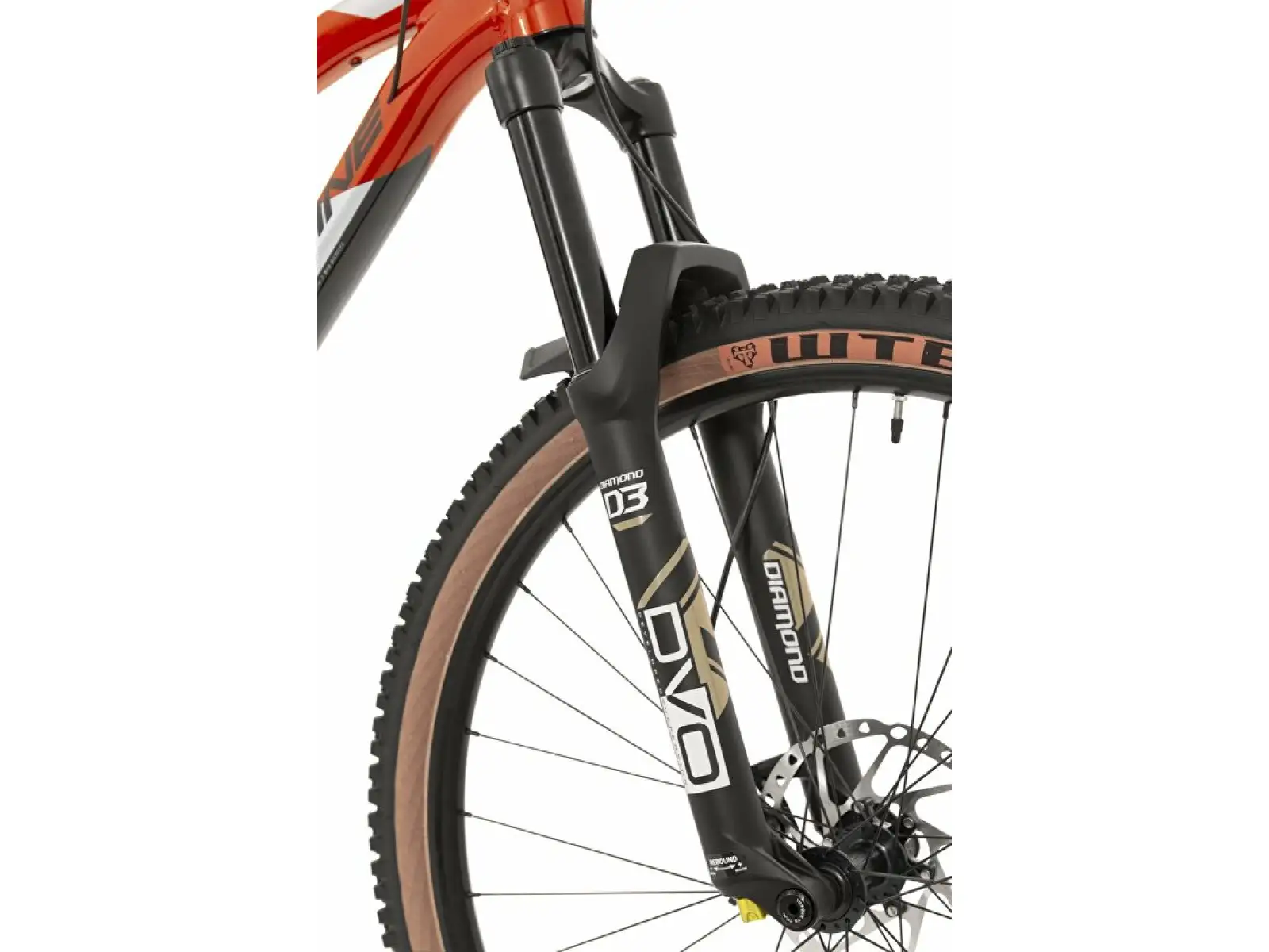 Rock Machine Blizzard TRL 70-29 orange/silver full suspension mountain bike
