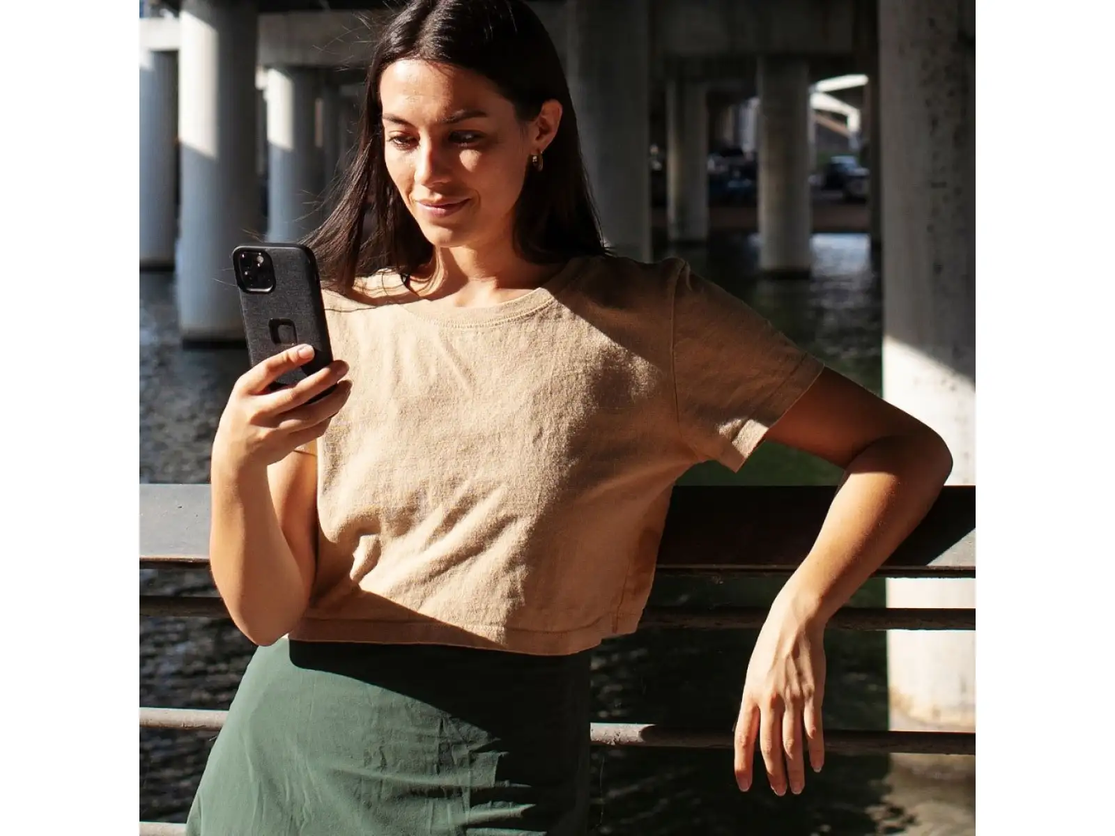 Peak Design Everyday Loop V2 case for iPhone 15 Pro Max Sage