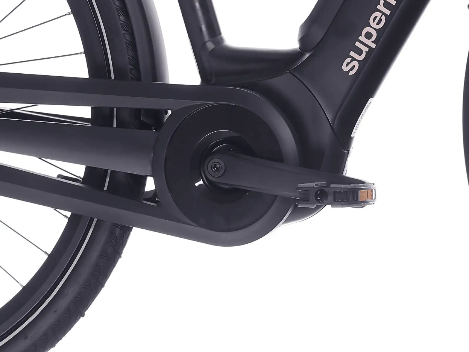 Superior eWAY 5.9 city electric bike Matte Black