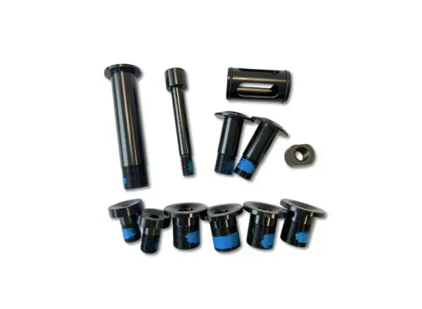 Crussis set of pins and screws for rear construction for e-Full 11.X and 10.X