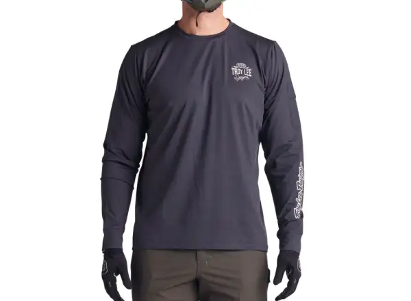 Troy Lee Designs Ruckus Ride Tee men's jersey long sleeve Bolts Carbon
