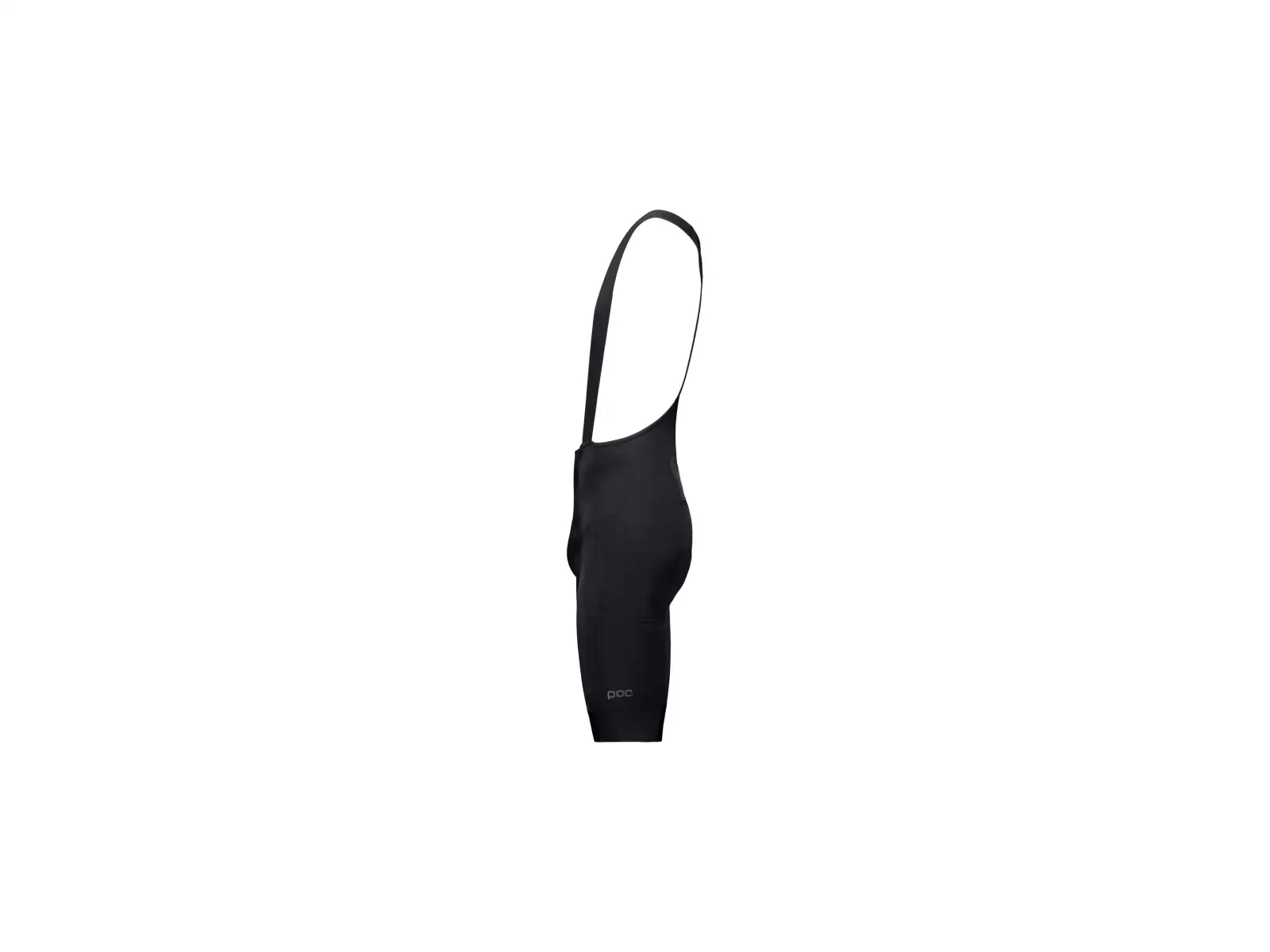 POC Cadence Cargo Bib men's bib shorts with pad Uranium Black