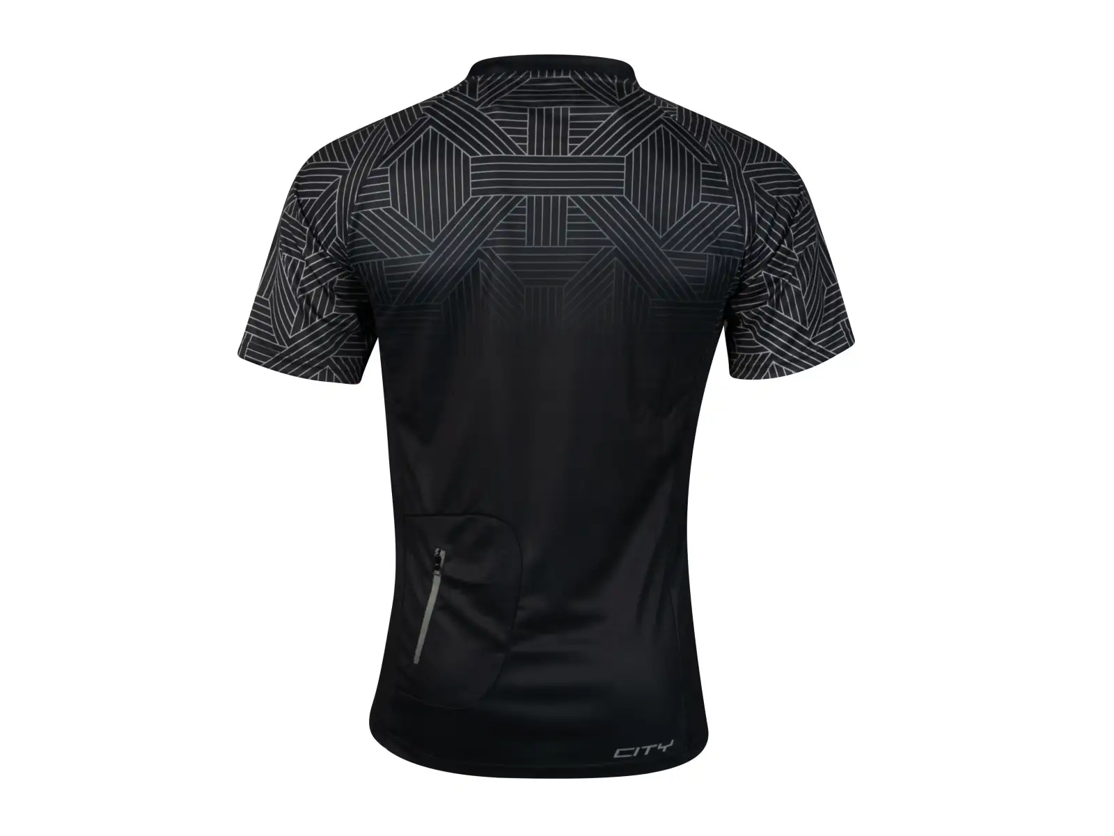 Force City men's jersey short sleeve black/grey