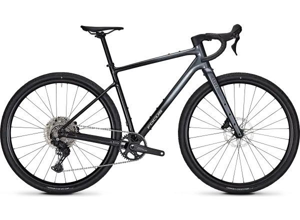 Focus Atlas 6.7 gravel bike Steelgrey/Diamondblack