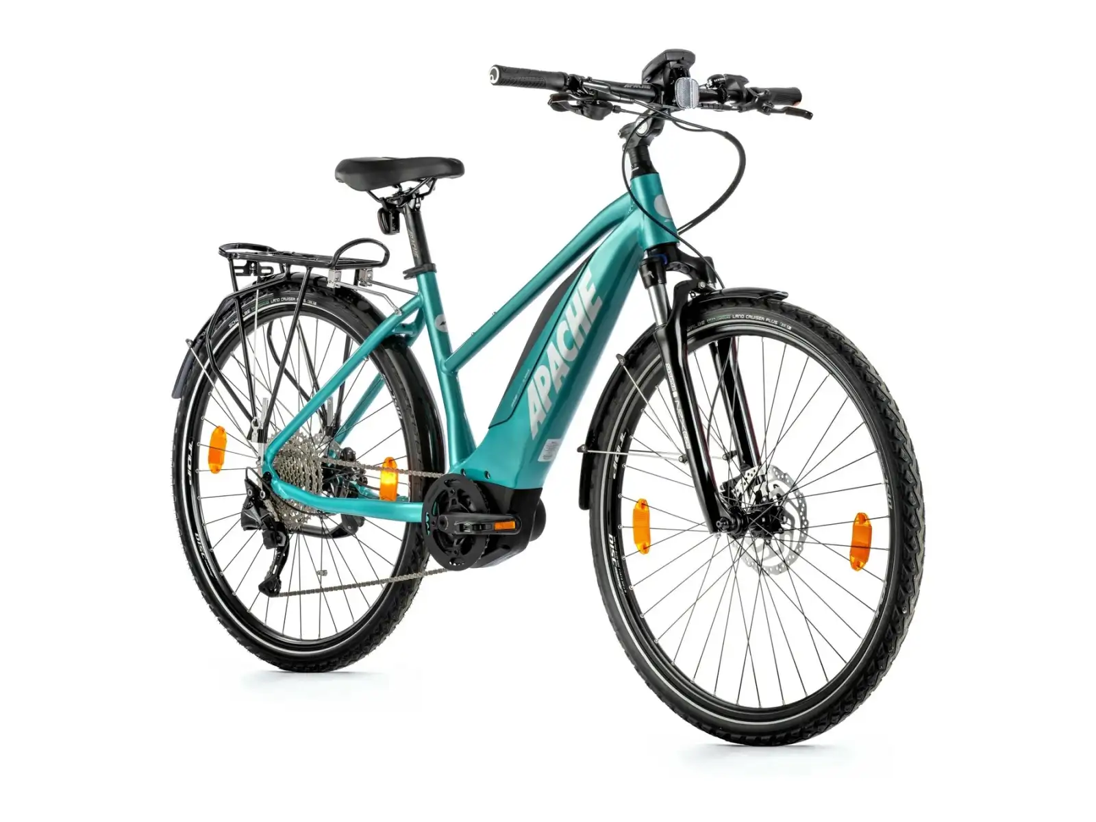 Apache Matta 1 Bosch Tour women's cross e-bike turquoise