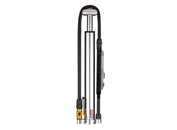 Lezyne Micro Floor Drive Digital HPG pump silver/hi-gloss