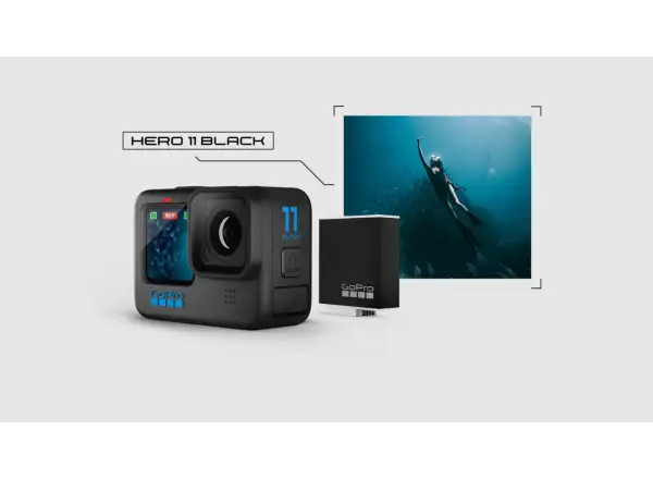 GoPro HERO11 Black action camera + thermo mug GoPro