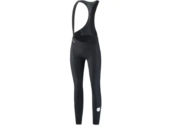 Dotout Heat women's bib tights with pad Black/Black