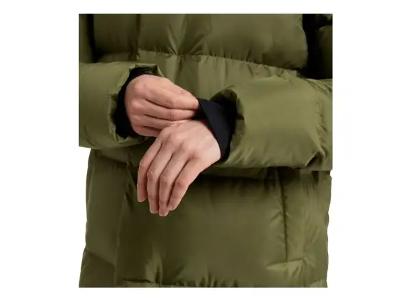 Haglöfs Long Down women's down coat green