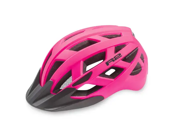 R2 Lumen cycling helmet neon pink