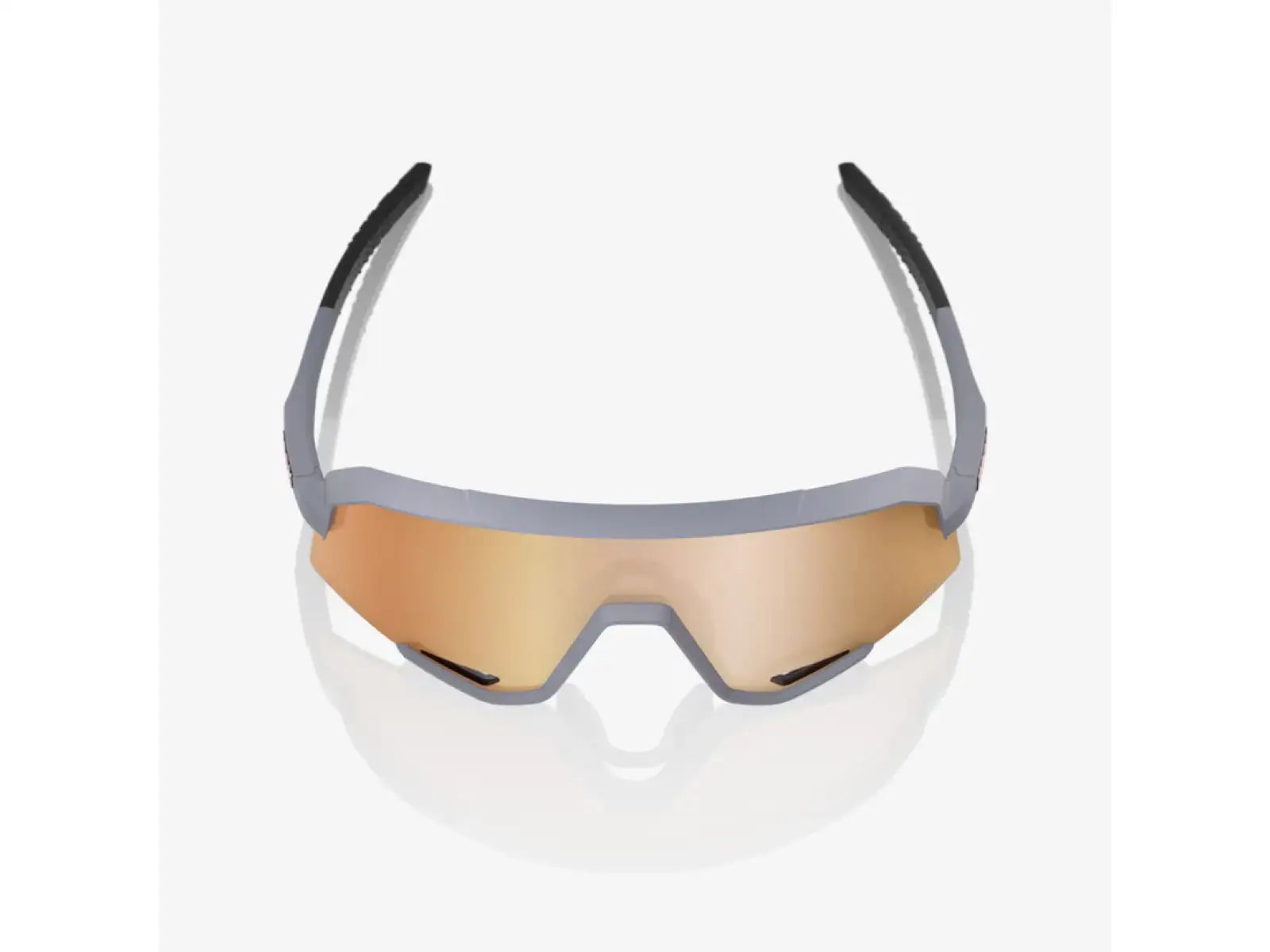 100% Slendale sunglasses Soft Tact Grey/HiPER Copper Mirror