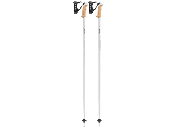 Leki Stella S alpine poles White/Silver/Whitegold