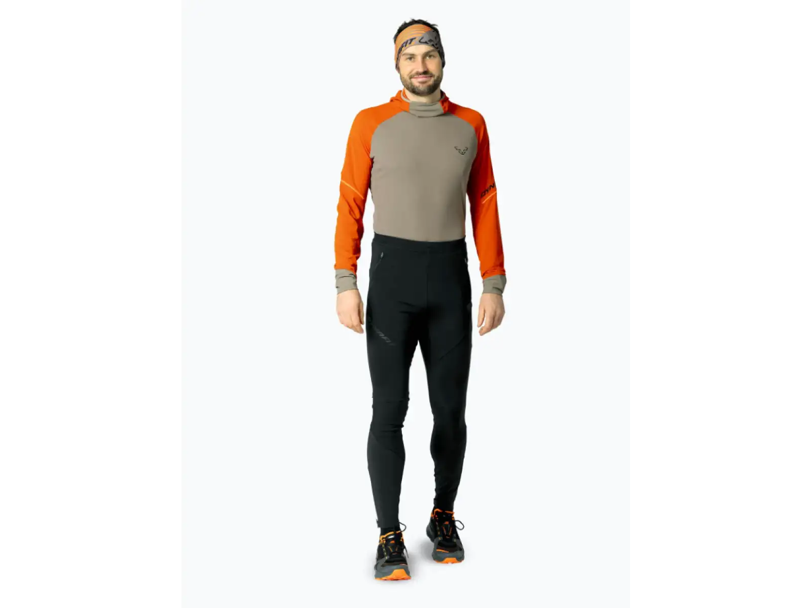 Dynafit Alpine Softshell Hybrid men's running pants Black Out