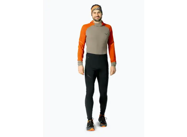 Dynafit Alpine Softshell Hybrid men's running pants Black Out