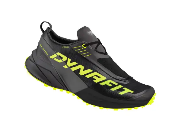Dynafit Ultra 100 GTX men's running shoes carbon/neon yellow