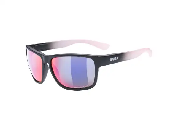 Uvex LGL 36 CV glasses black matte/rose
