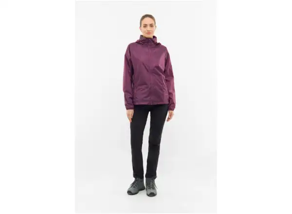 Viking Rainier women's waterproof jacket purple