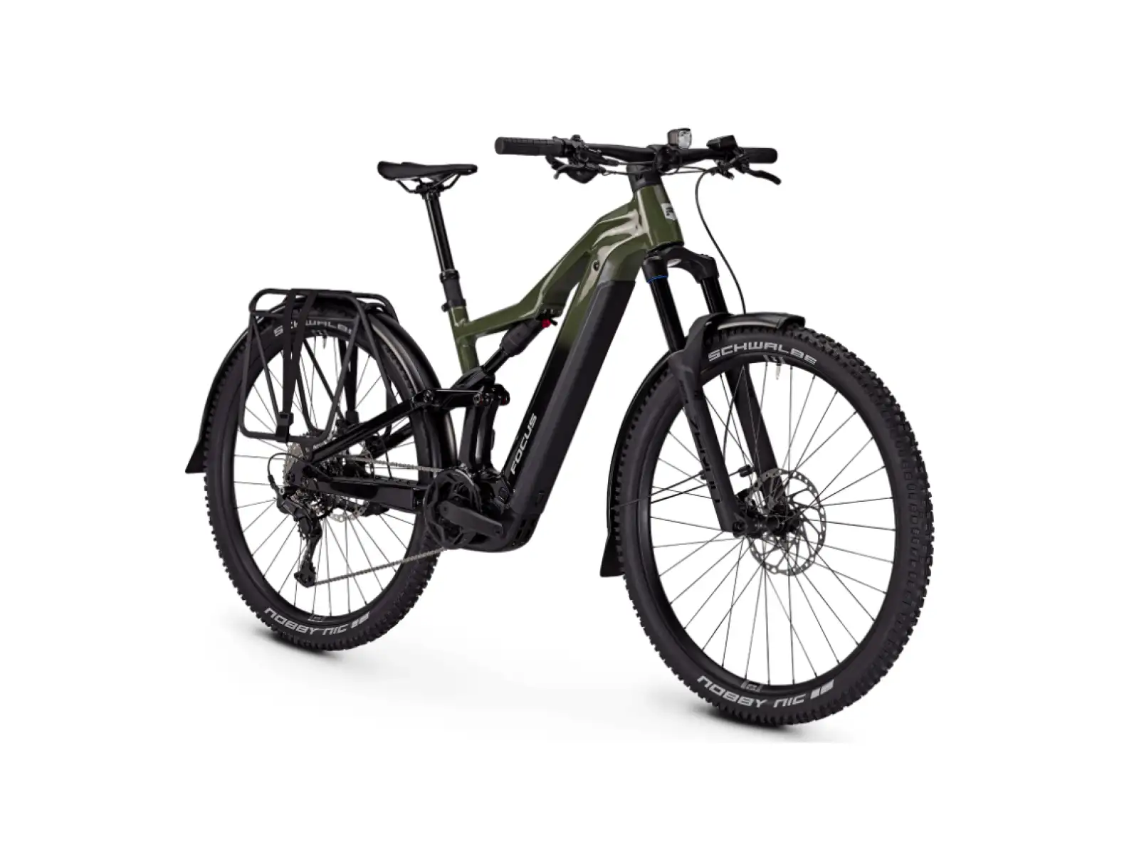 Focus Thron2 6.7 EQP mountain e-bike 600 Wh Urbangreen/Magicblack