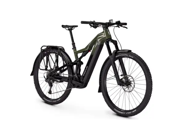 Focus Thron2 6.7 EQP mountain e-bike 600 Wh Urbangreen/Magicblack