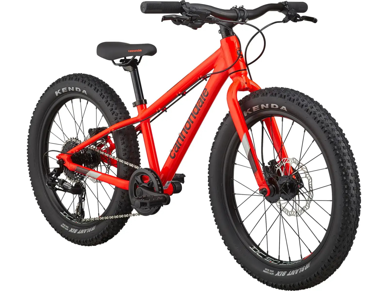 Cannondale Kids Cujo Race 20+ children's bike Acid Red
