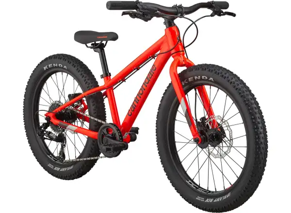 Cannondale Kids Cujo Race 20+ children's bike Acid Red