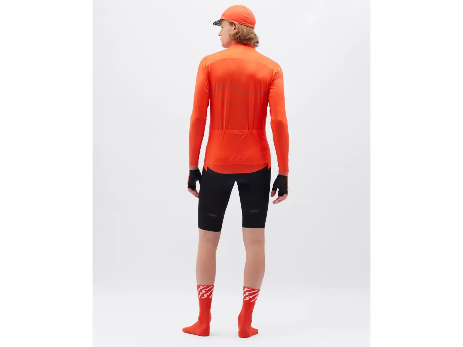 Silvini Valfuro men's jersey long sleeve Ruby